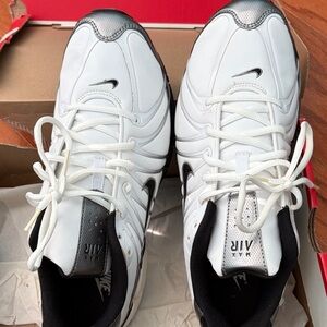 Nike Air Max White and Black Sneakers